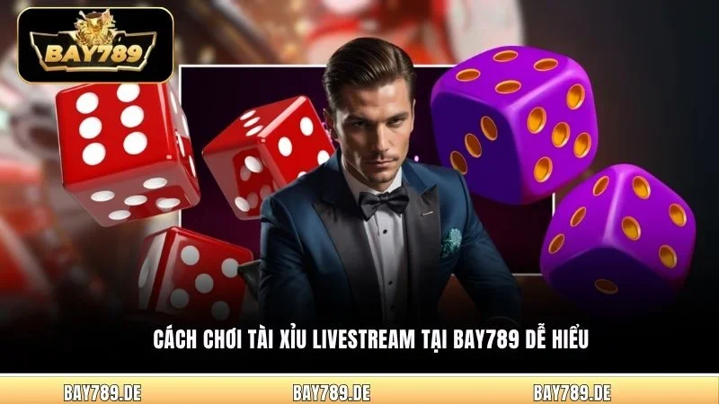 Cách chơi Tài Xỉu Livestream tại Bay789 dễ hiểu